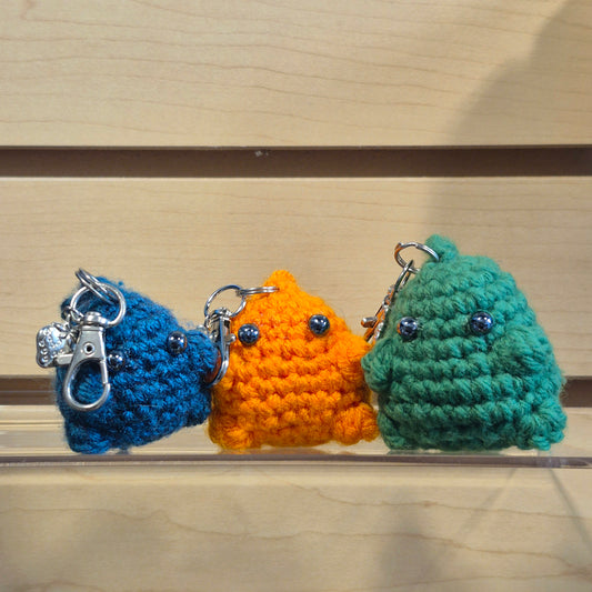 Porte-Clé Dinosaure en Crochet