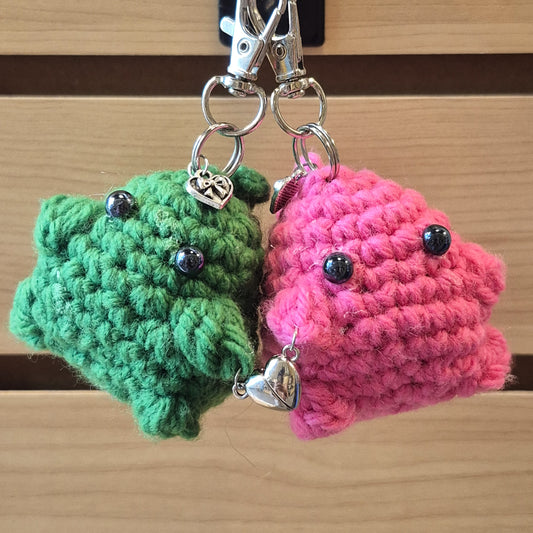 Duo de Porte-Clé Dinosaure en Crochet