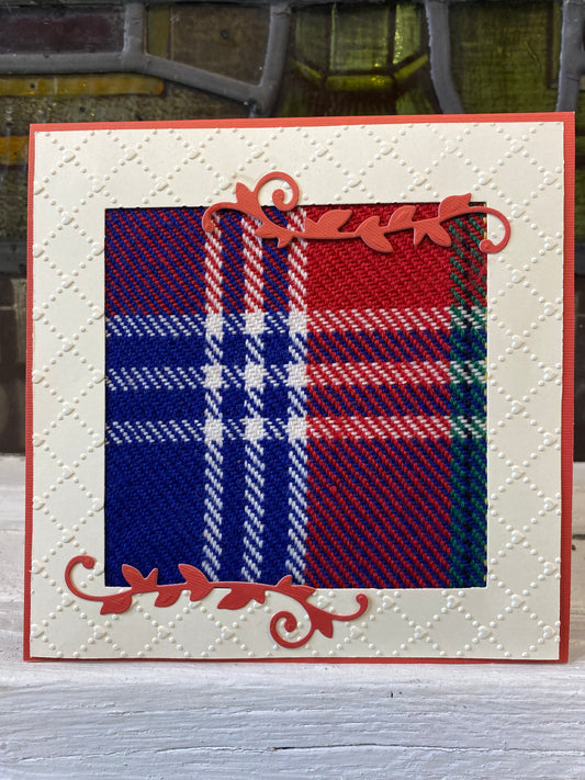 Carte de Souhaits - Tartan #676