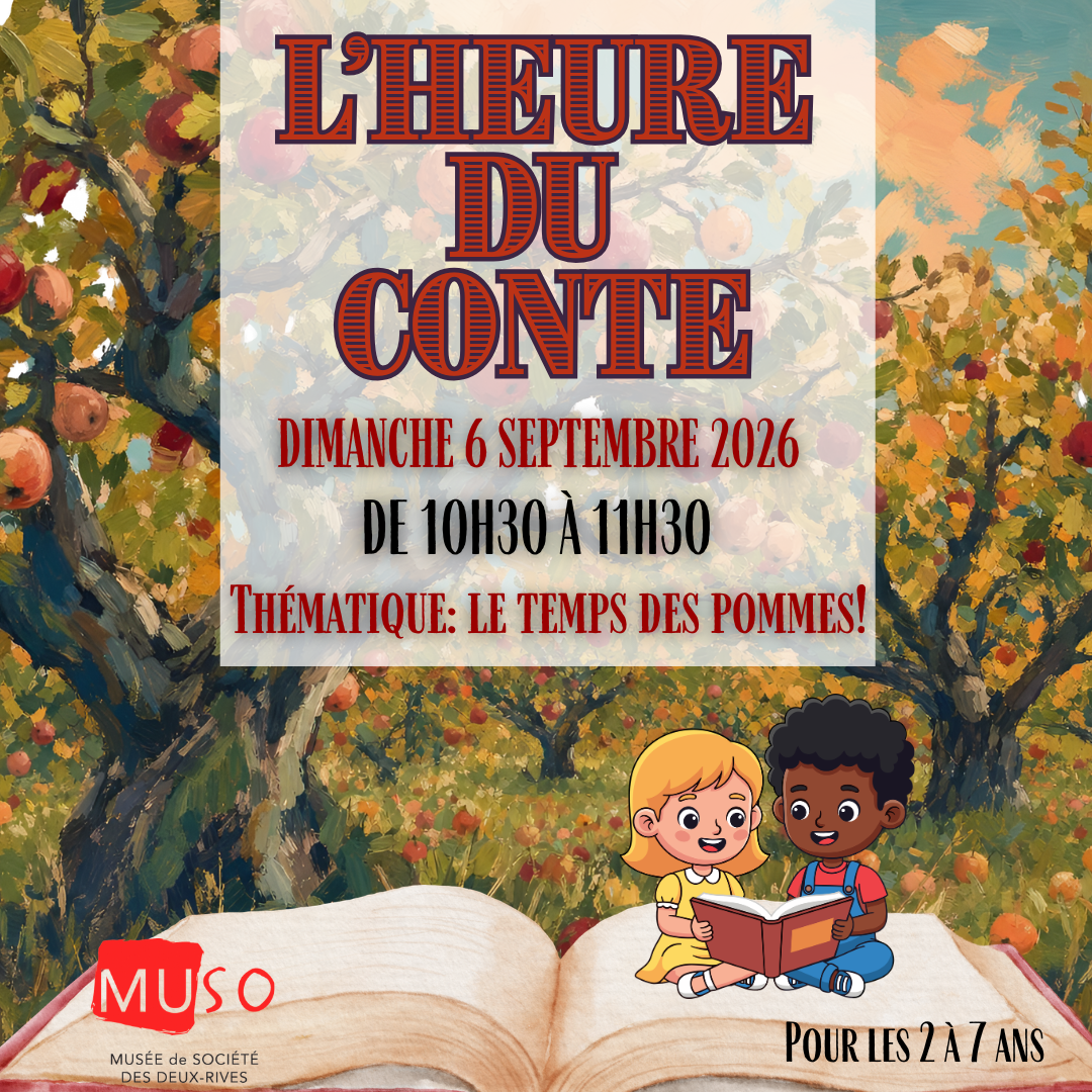 L'Heure du Conte - 6 septembre 2026 - Activité Gratuite