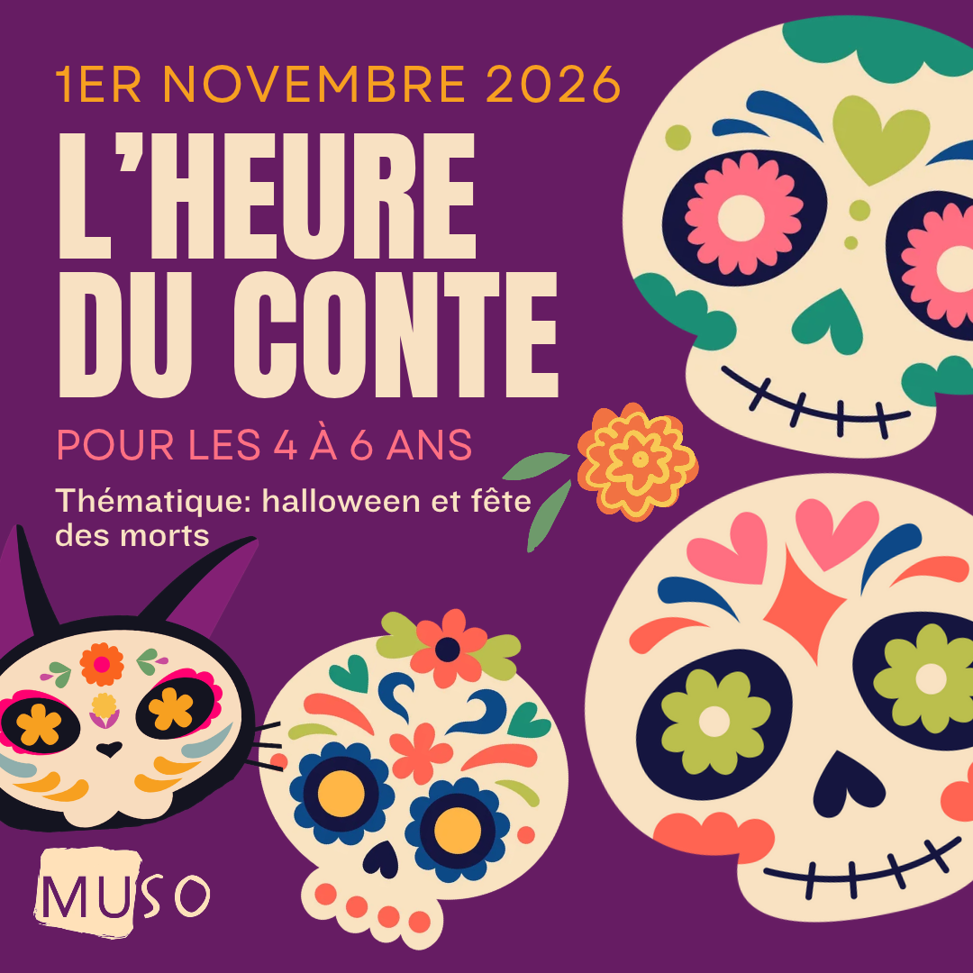 L'Heure du Conte - 1er novembre  2026 - Activité Gratuite