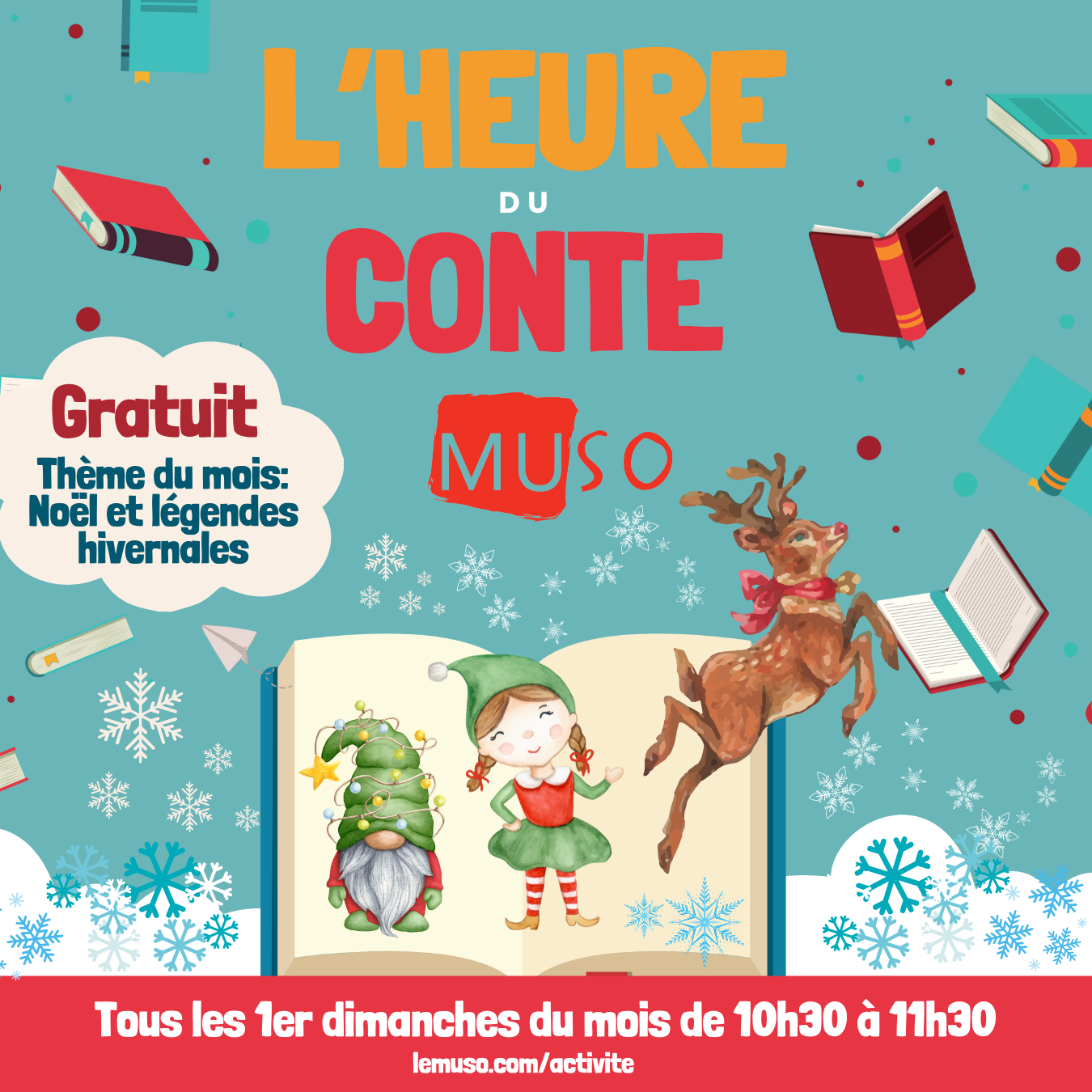 L'Heure du Conte - 1er décembre (Gratuit)