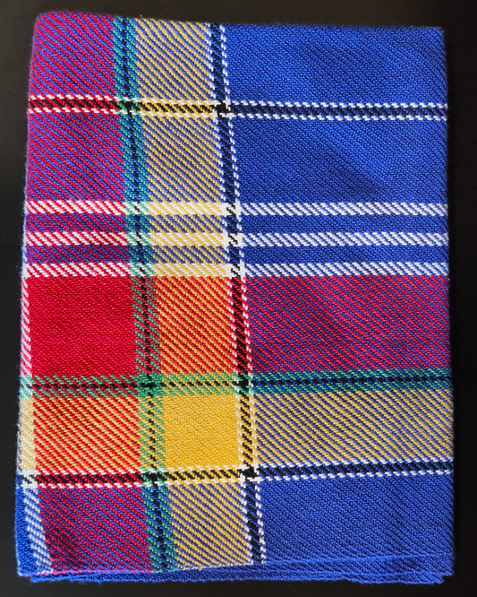 Linge Tartan Traditionnel de Salaberry-de-Valleyfield Bleu