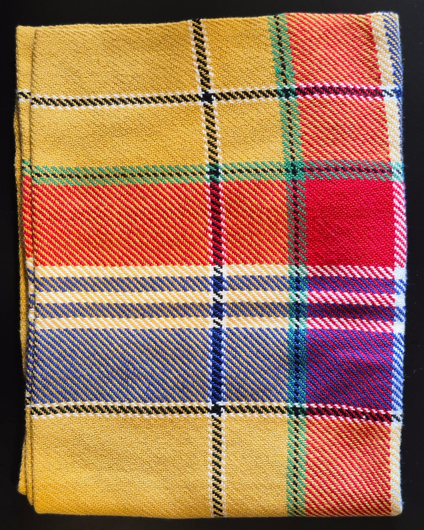 Linge à Vaisselle Or - Tartan Traditionnel de Salaberry-de-Valleyfield