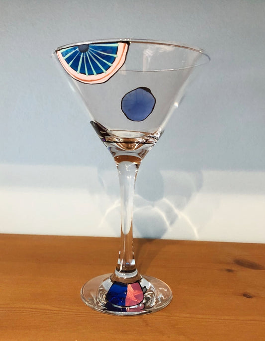 Verre Martini - Flocons