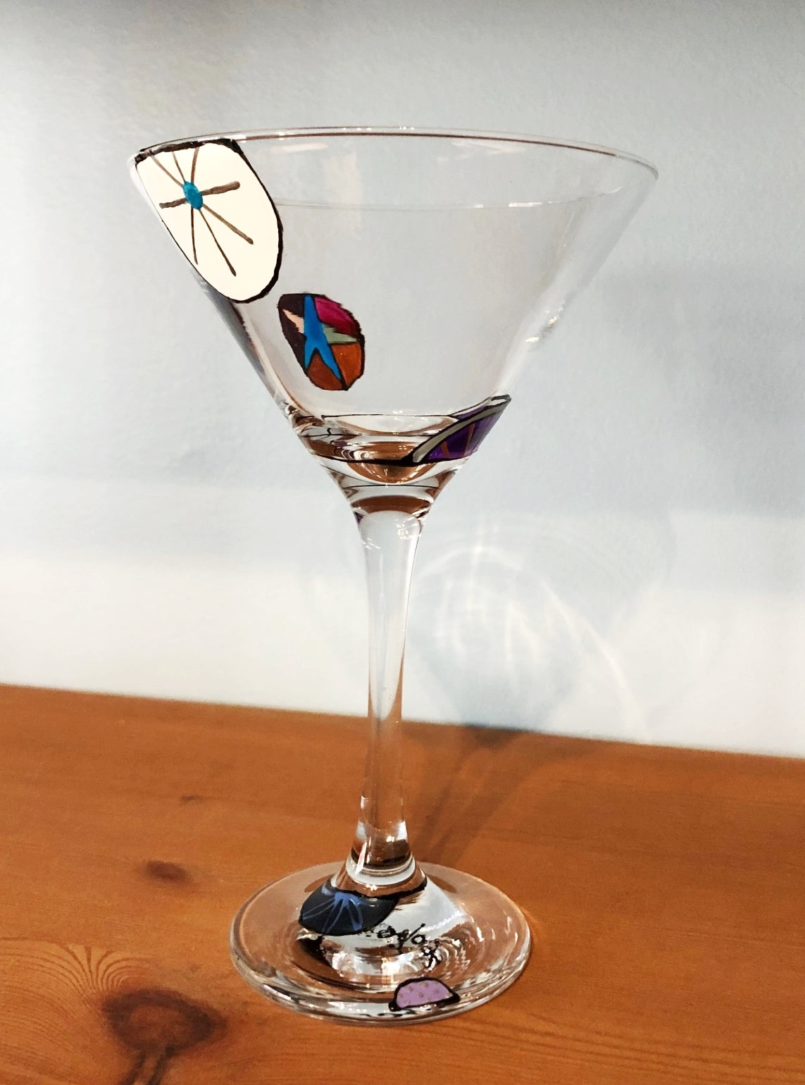 Verre Martini - Flocons
