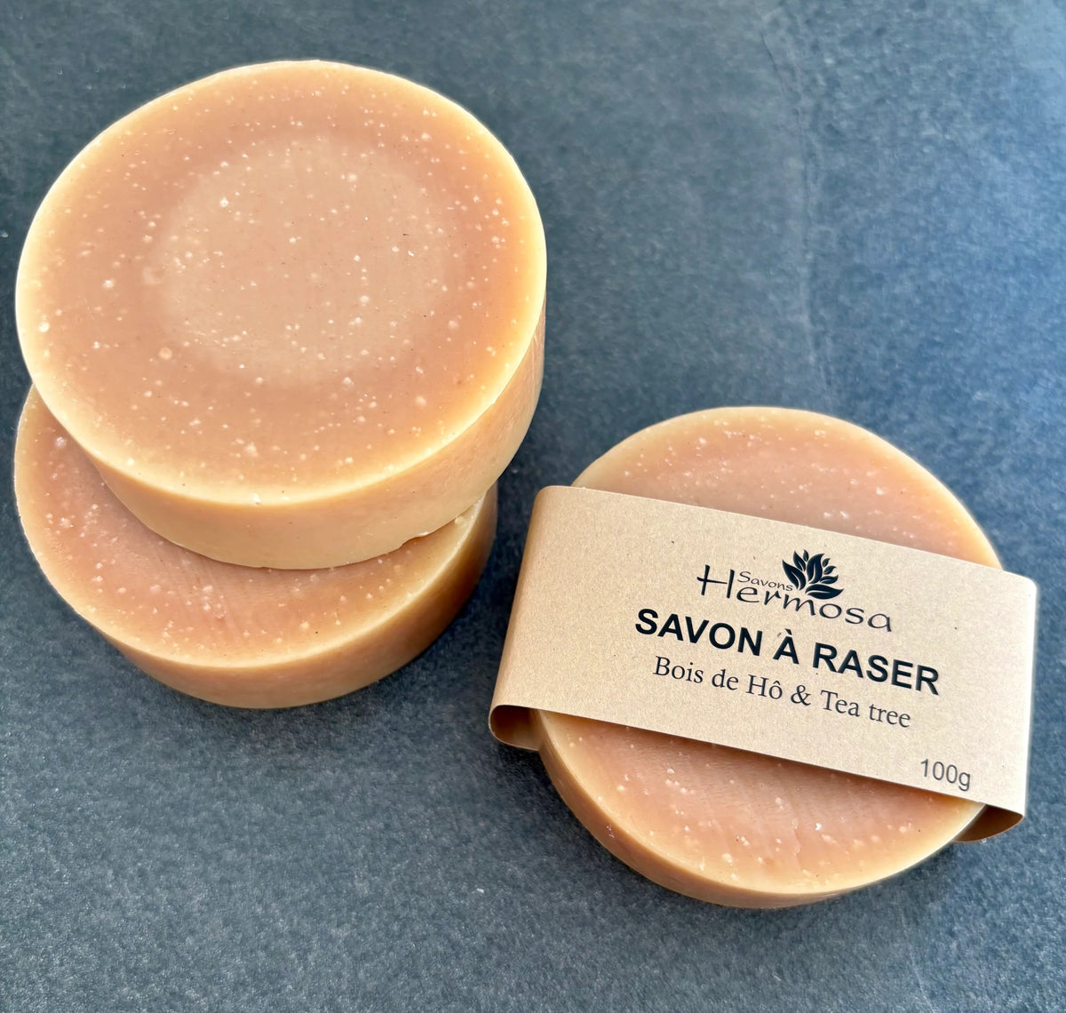 Savon à Raser Bois de Hô & Arbre à Thé