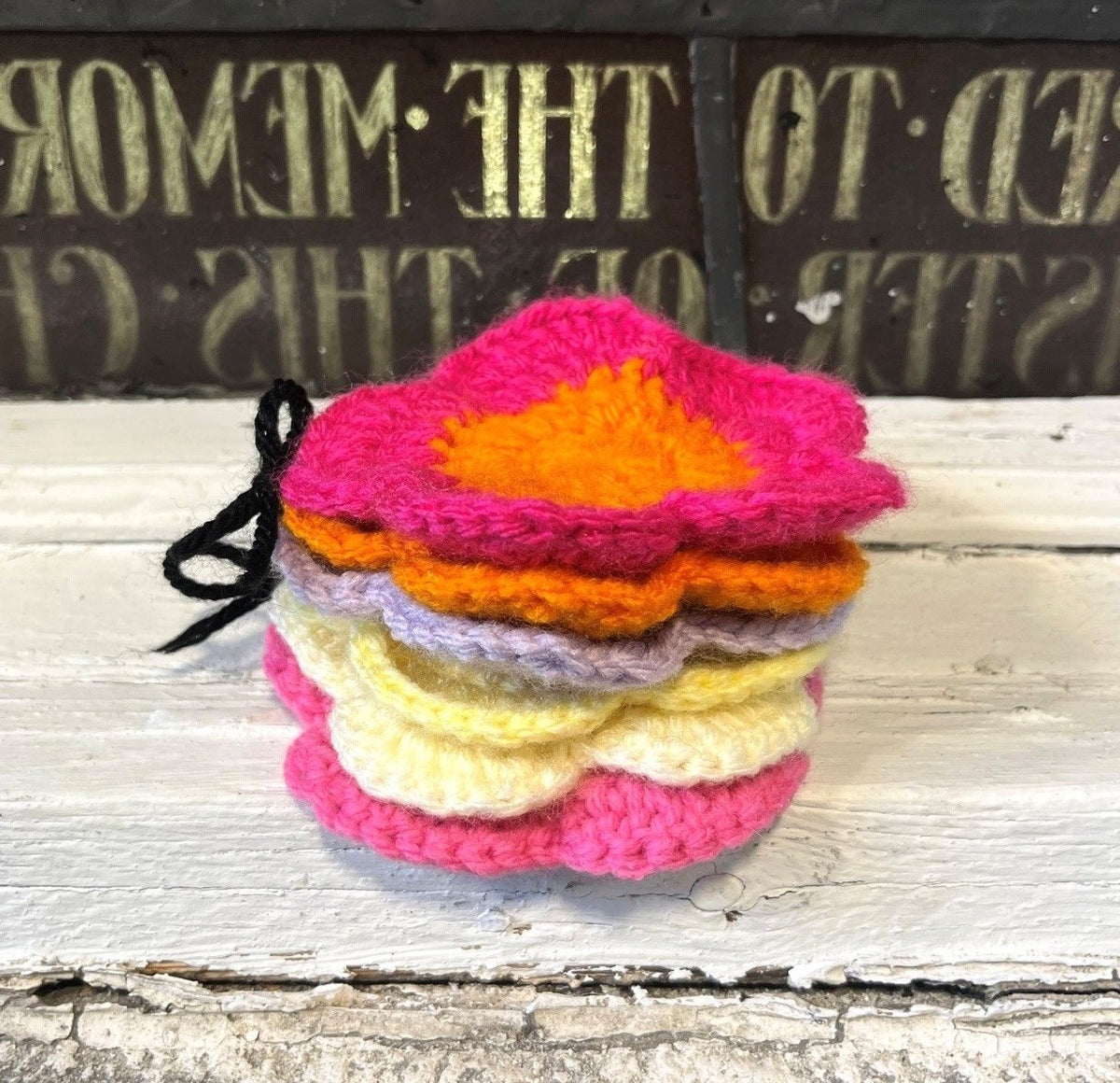 Ensemble 3 Sous-Verres en Crochet