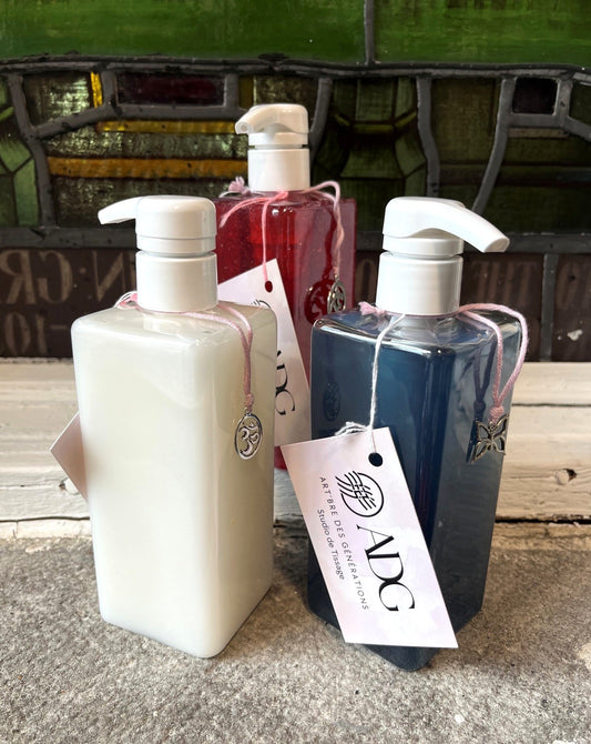 Savon Naturel Liquide en Pompe Carrée