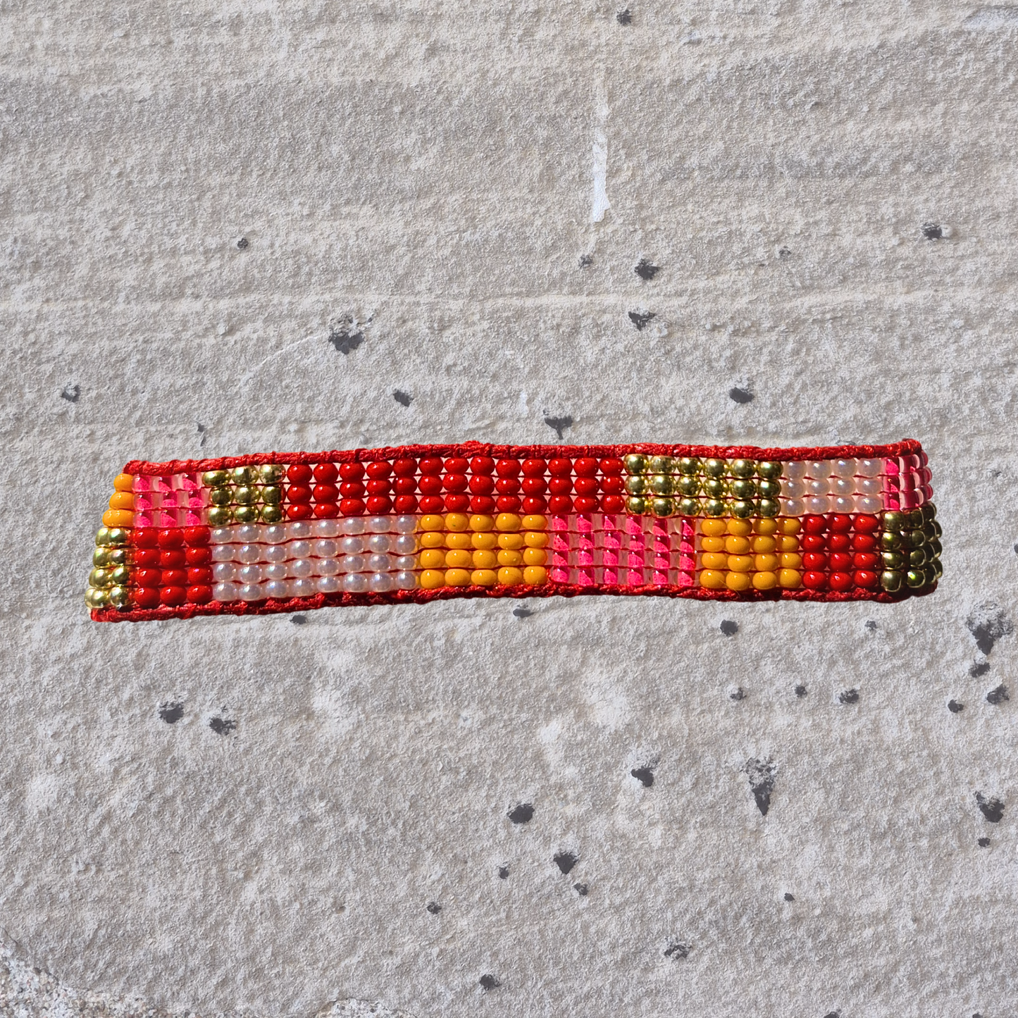 LCM Bracelet Petit Tissage & Billes