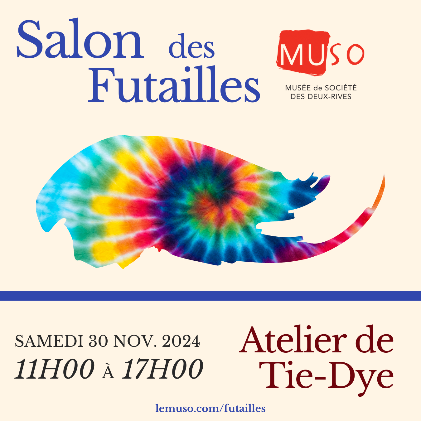 Atelier de Tie-Dye - 30 novembre (GRATUIT)