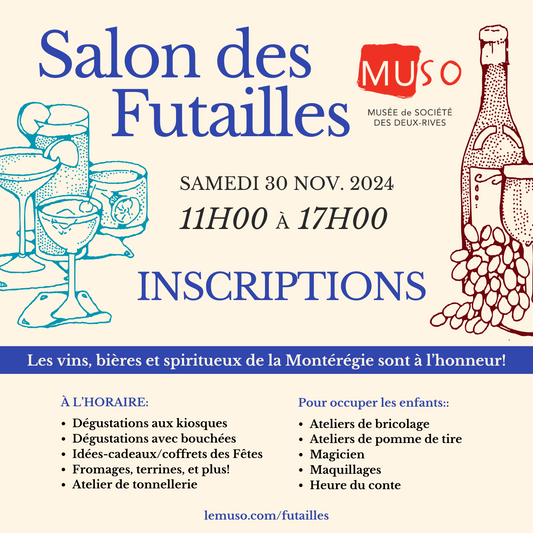 Inscription - Salon des Futailles 30 novembre 2024