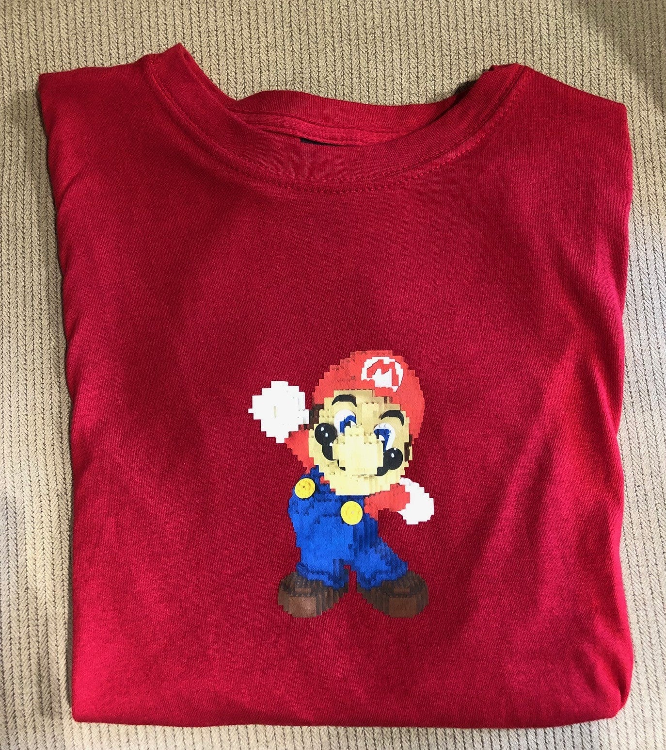 T-Shirt MUSO Mario Rouge