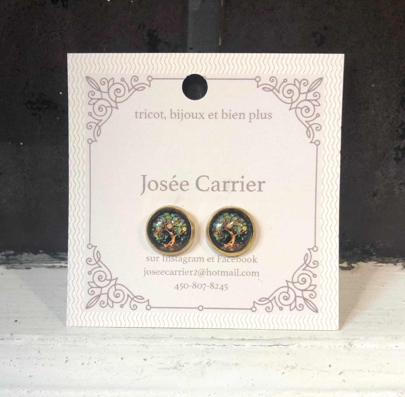 JC Boucles d'Oreilles - Tiges 10 mm