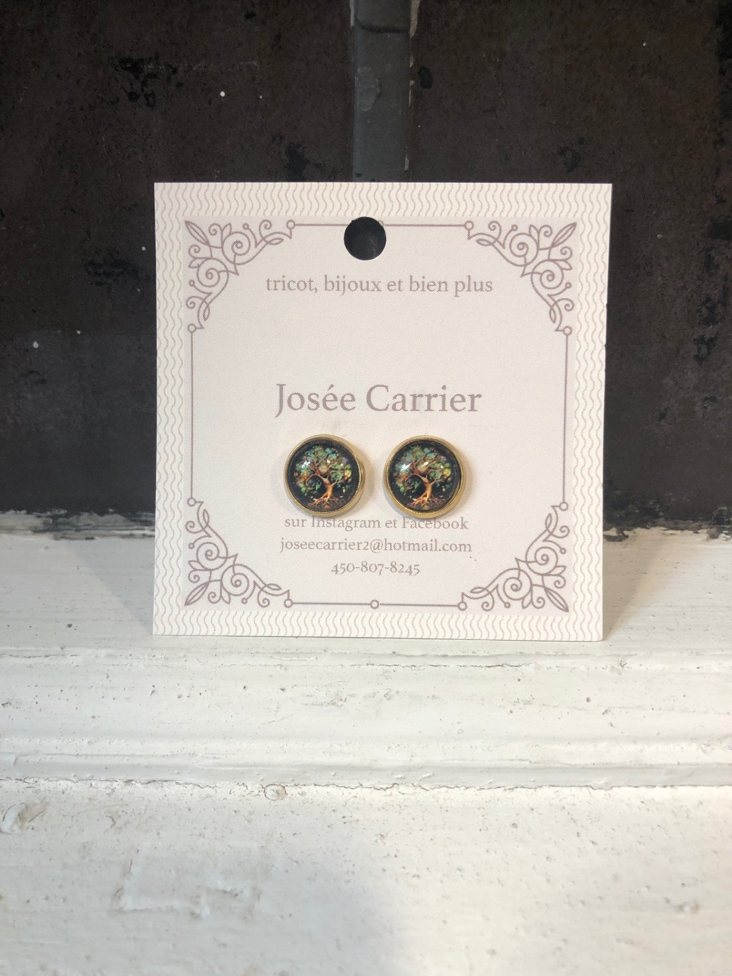 JC Boucles d'Oreilles - Tiges 10 mm