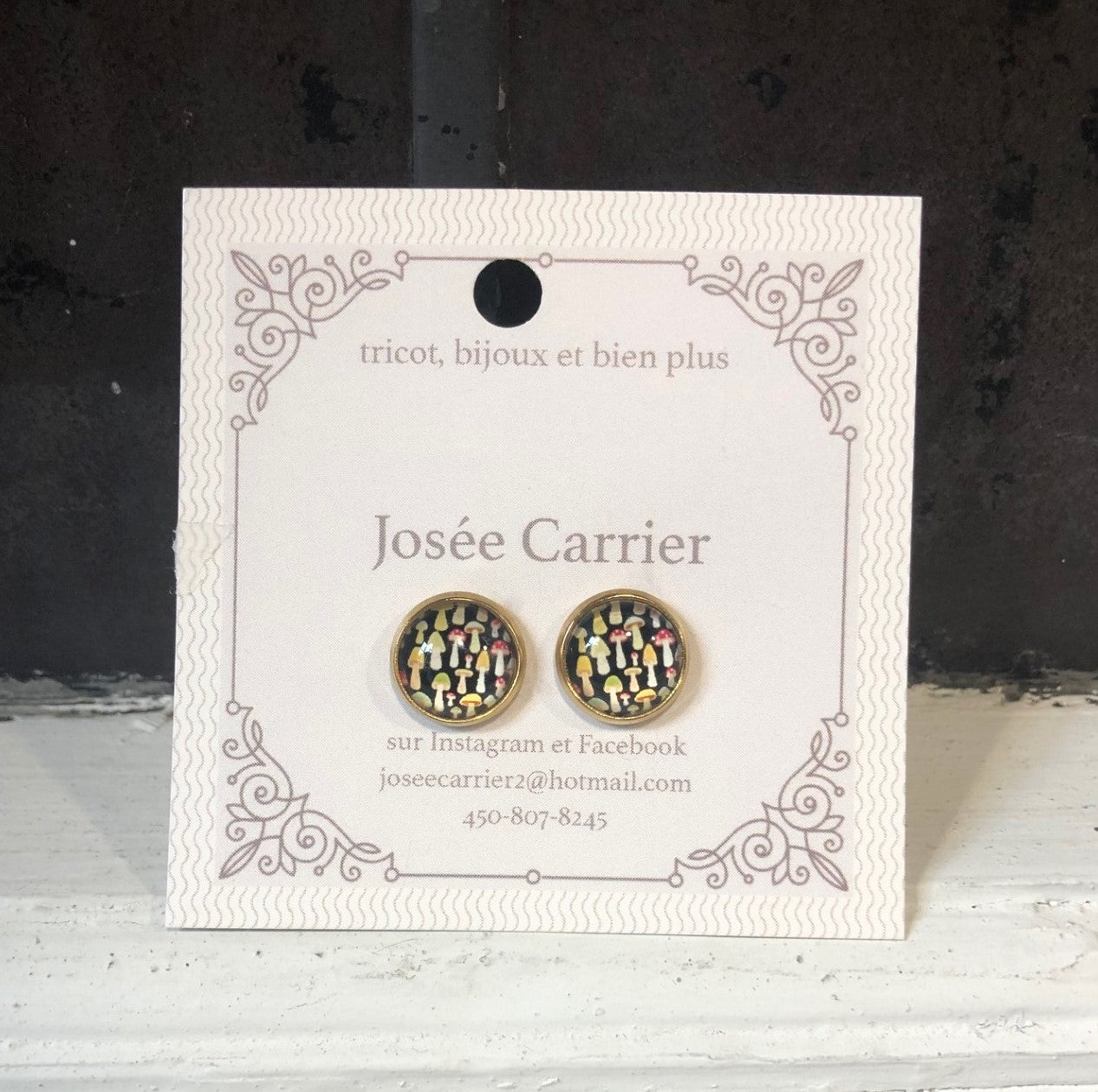 JC Boucles d'Oreilles - Tiges 10 mm