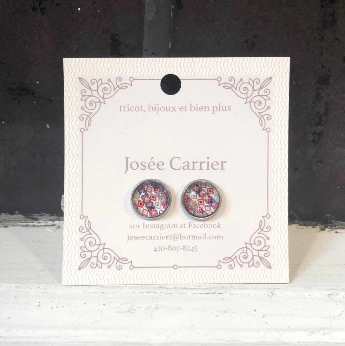 JC Boucles d'Oreilles - Tiges 10 mm