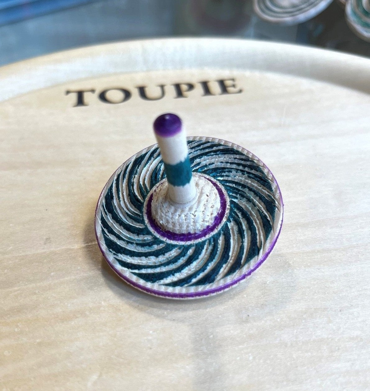 Toupie en Bois