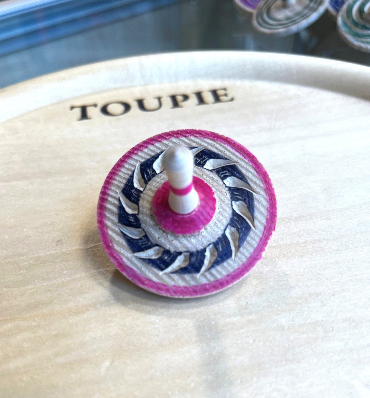 Toupie en Bois