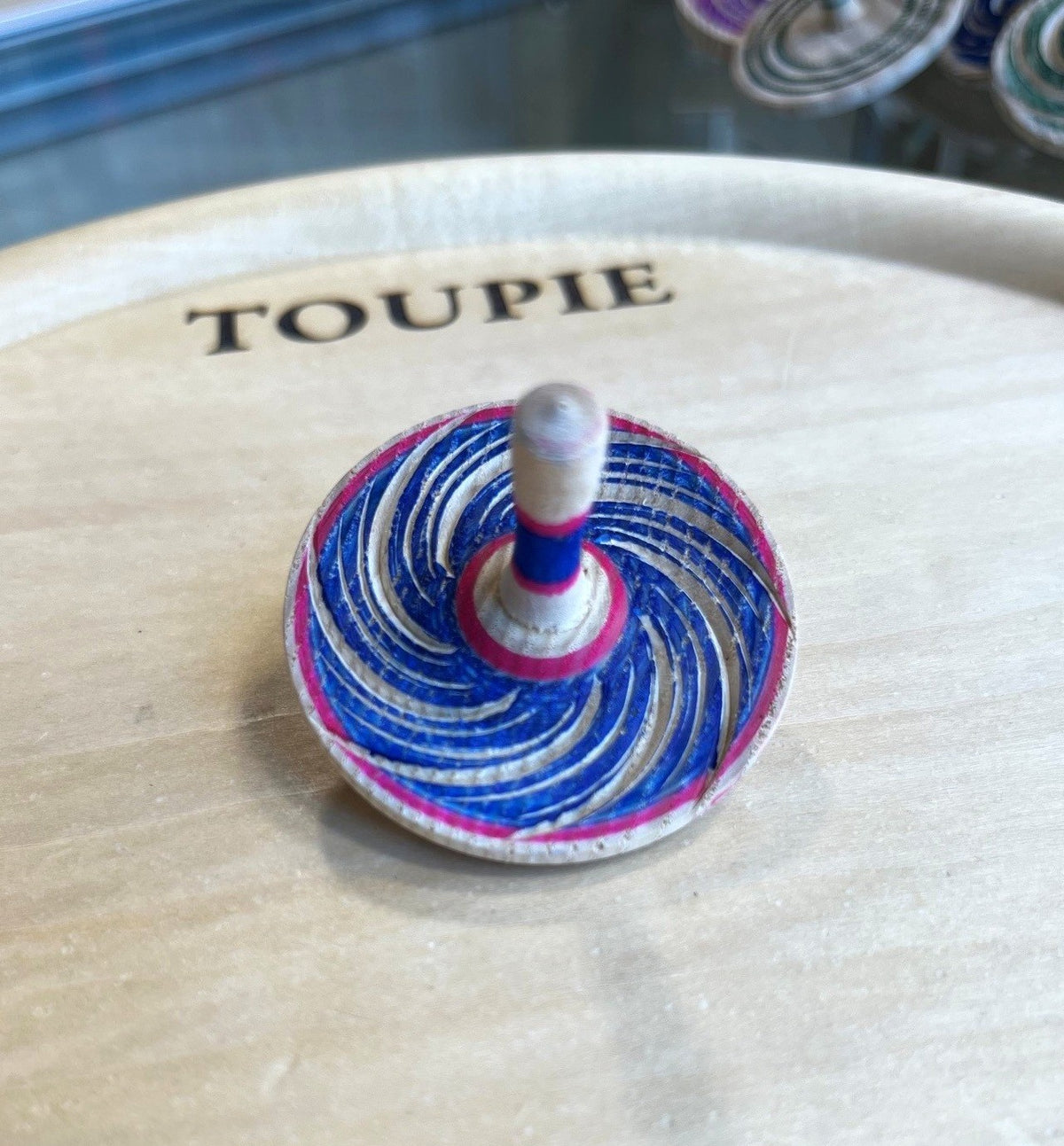 Toupie en Bois