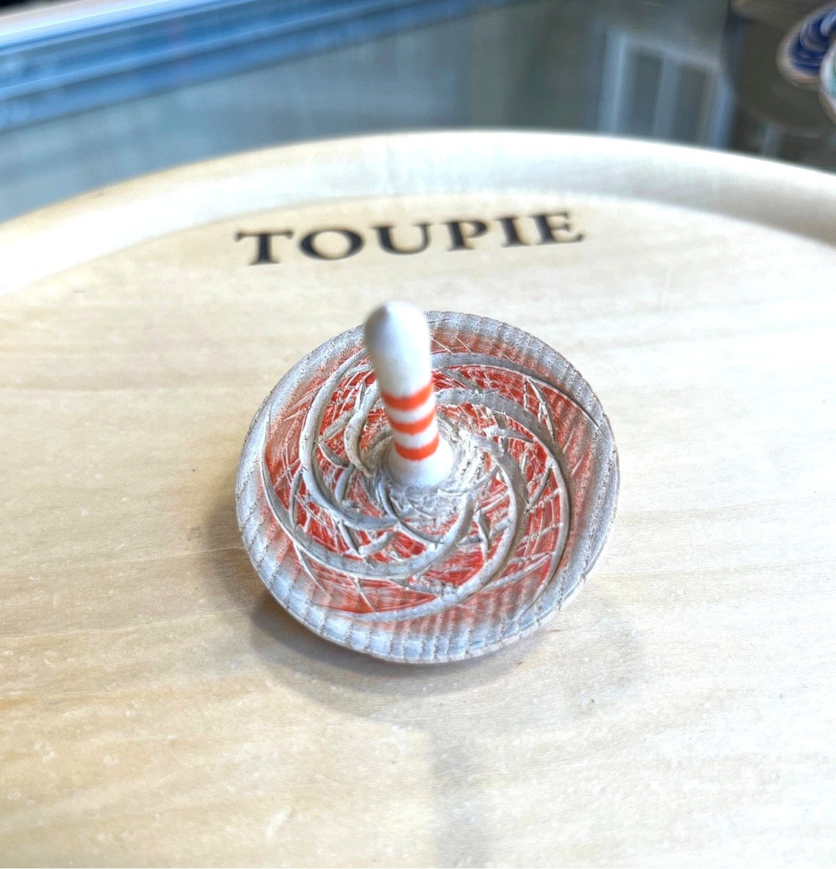 Toupie en Bois