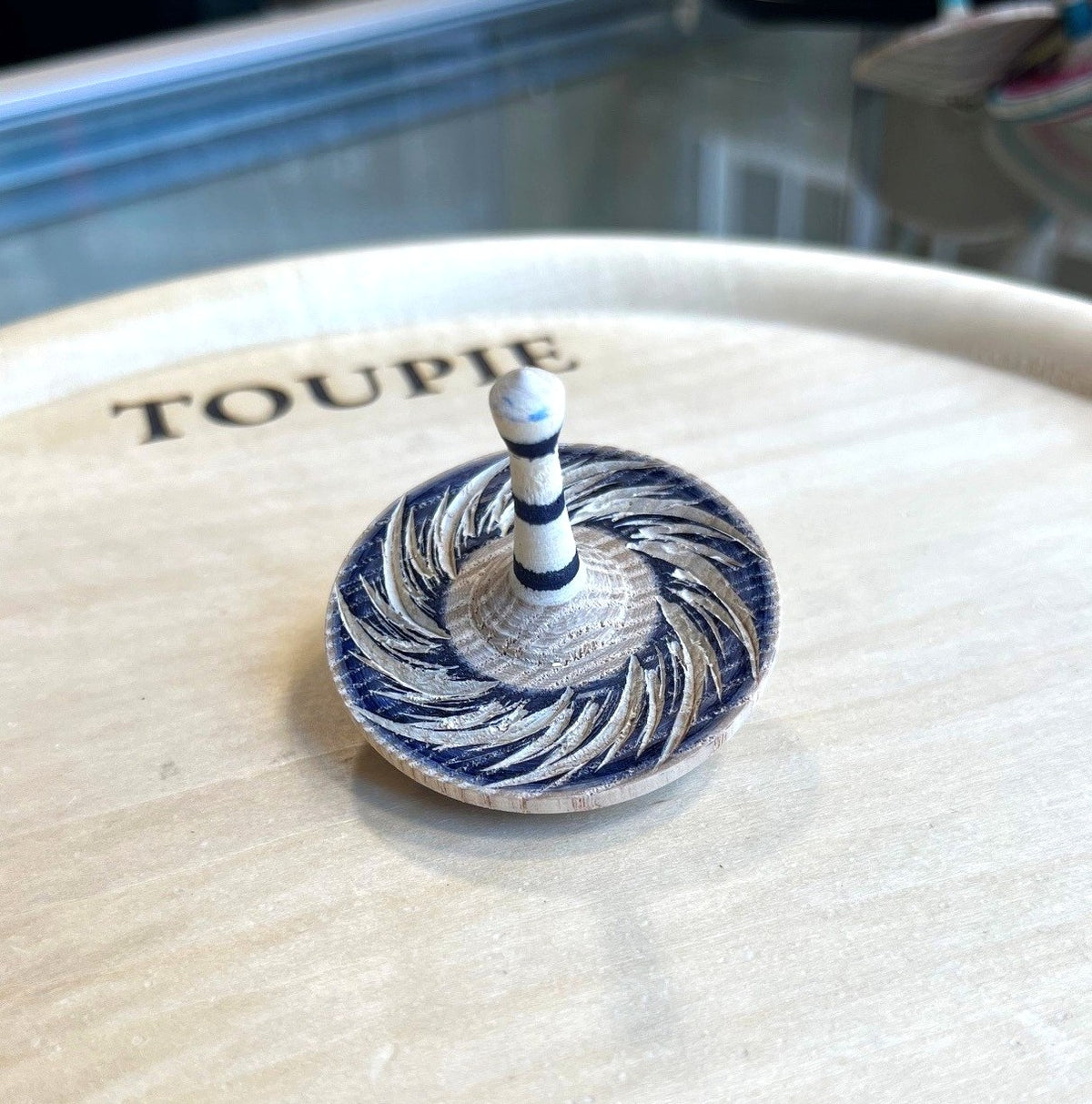 Toupie en Bois