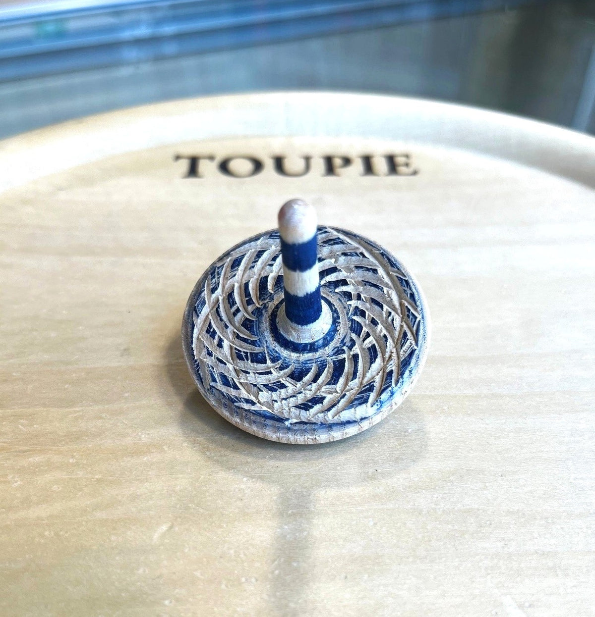 Toupie en Bois