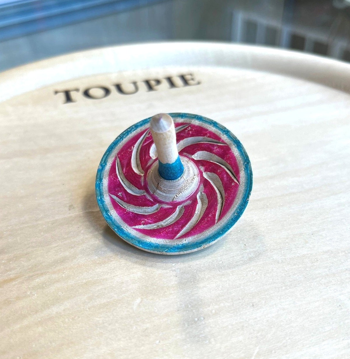 Toupie en Bois