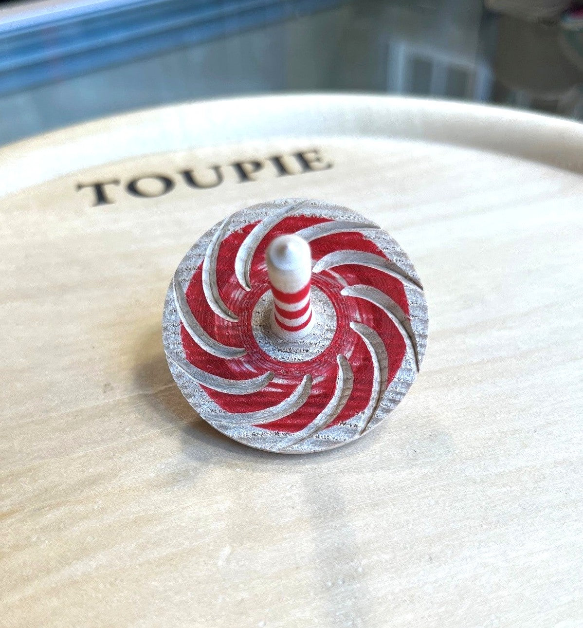 Toupie en Bois