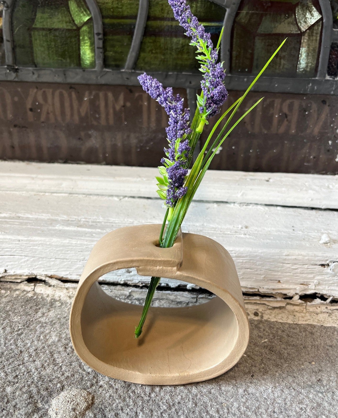 Vase Pour Tige en Argile