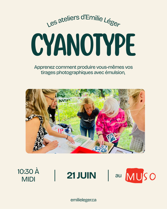 Atelier Cyanotype - 21 juin 2025