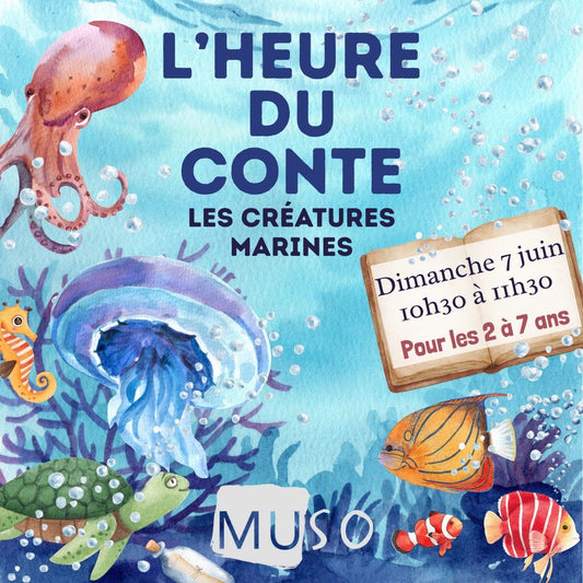 L'Heure du Conte - 7 juin 2026-Activité Gratuite