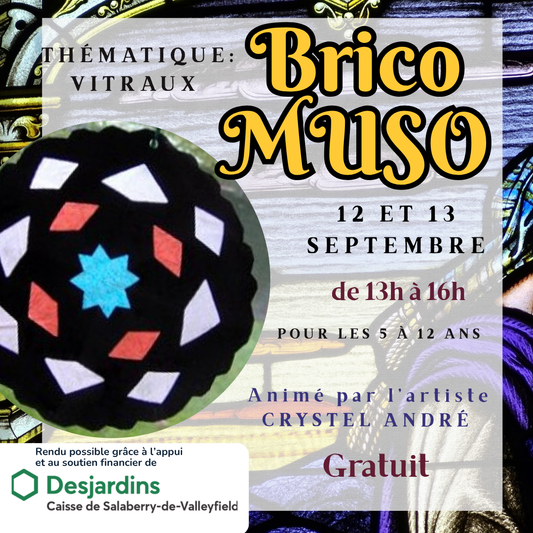 Brico-MUSO - 12 et 13 septembre 2026 -Activité gratuite- Sans inscription
