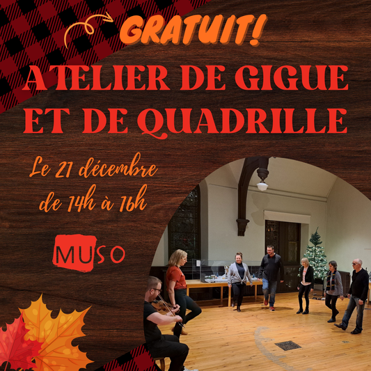 Atelier de gigue et de quadrille - 21 décembre